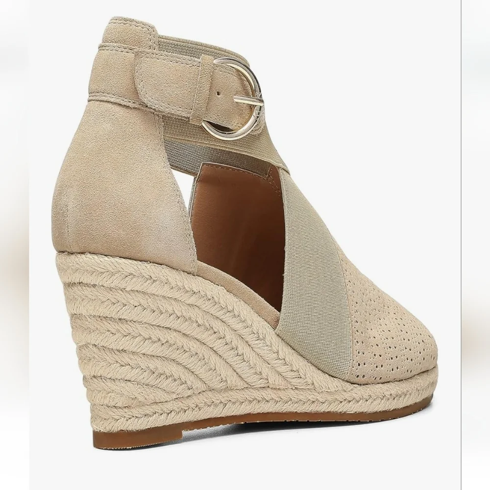 NYDJ NWT Charisma Wedge Sandals Espadrilles Size 8.5